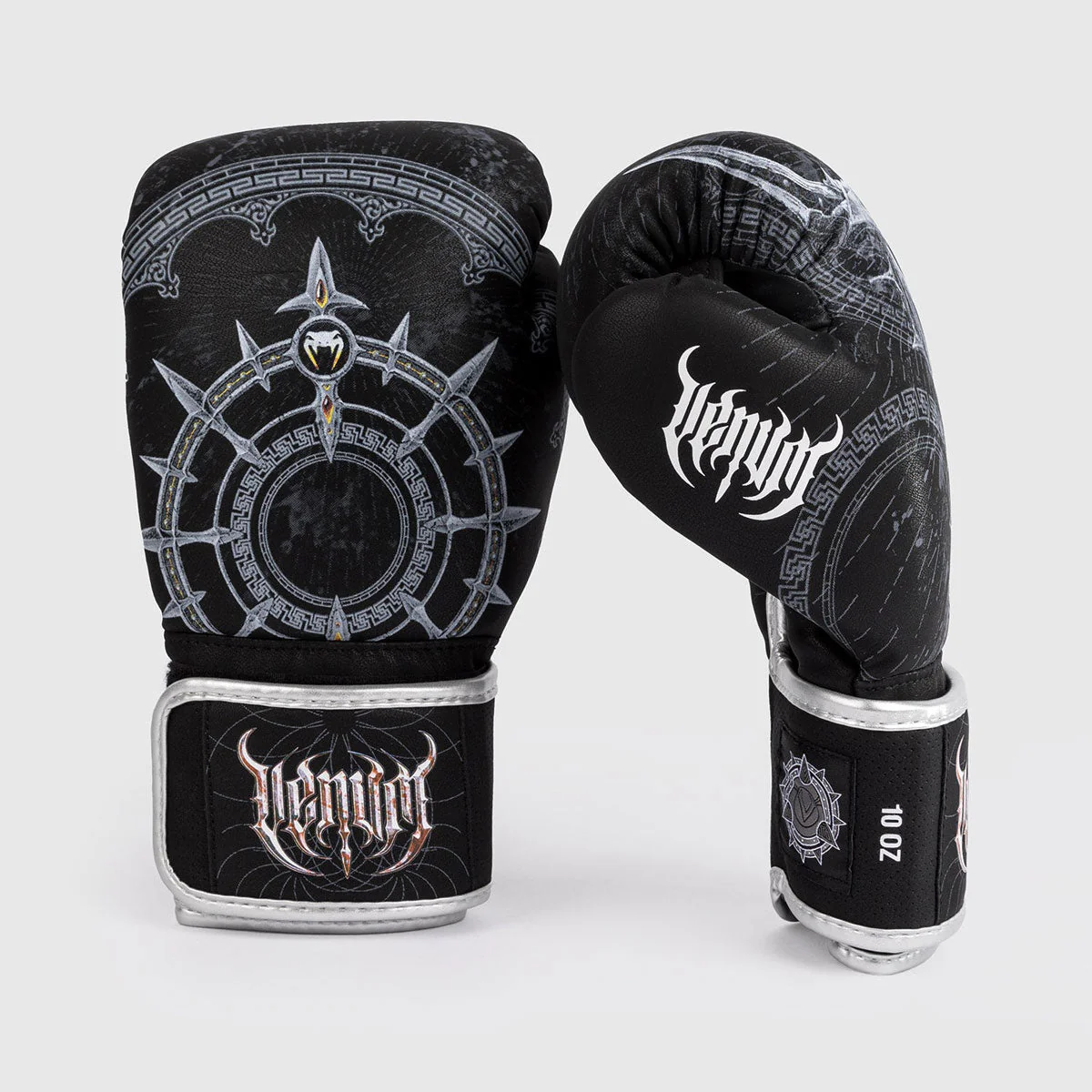 Guantes de boxeo Venum Gladiator 5.0 Negro Plata 
