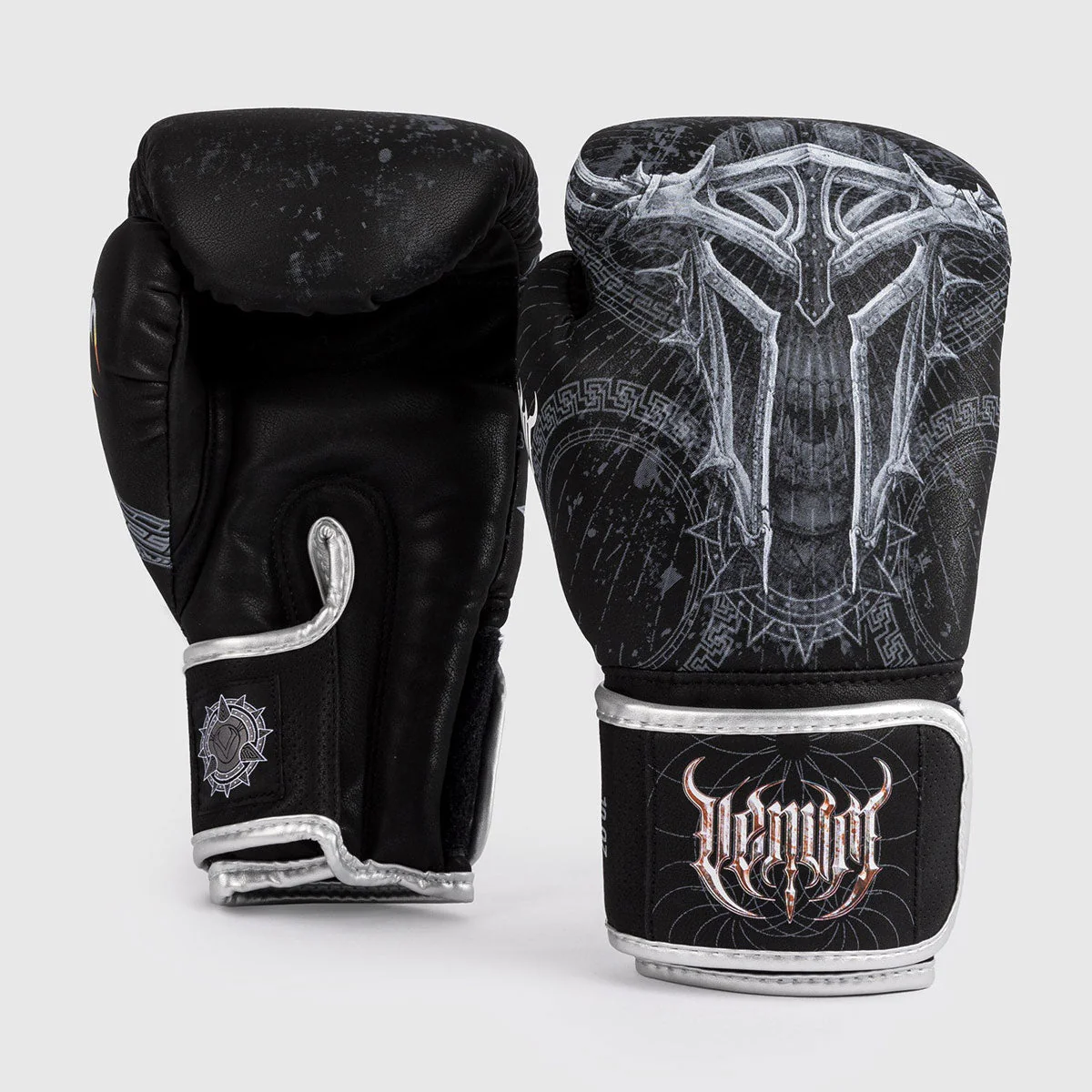 Guantes de boxeo Venum Gladiator 5.0 Negro Plata  - Image 3