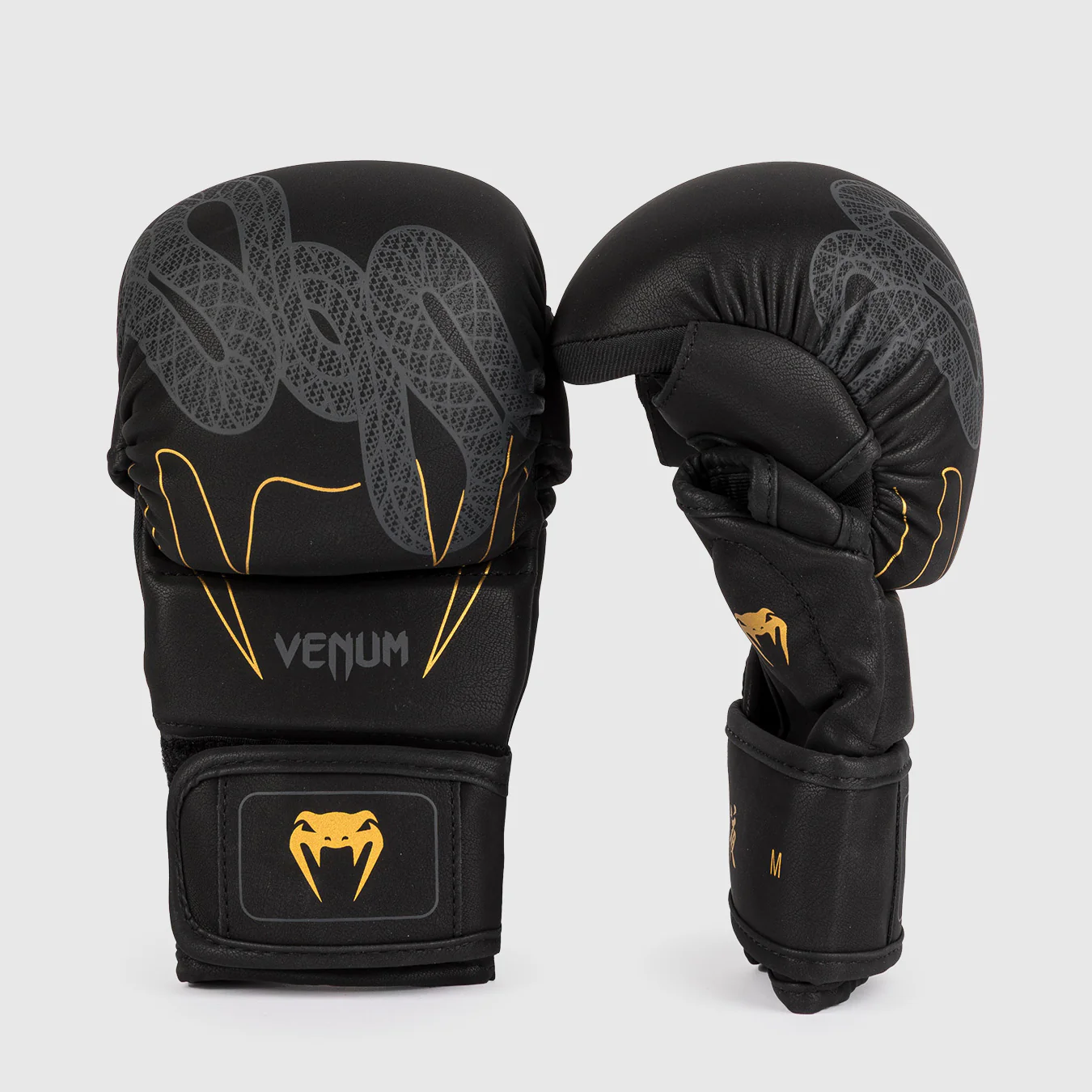 Guantes MMA 7 Oz Venum Serpenti Sparring negro  - Image 2