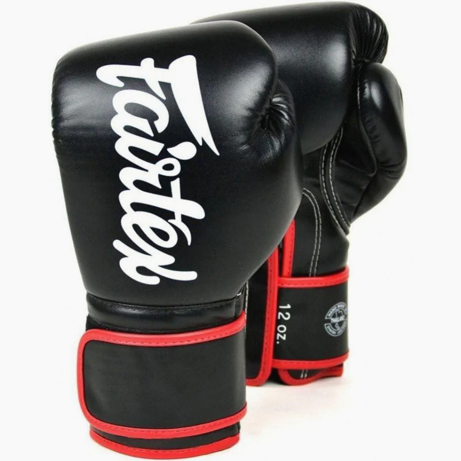 Guantes Muay Thai Fairtex BGV14 Negro 