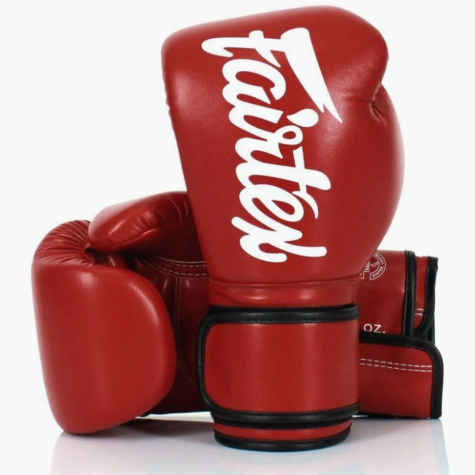 Guantes Muay Thai Fairtex BGV14 Rojo 