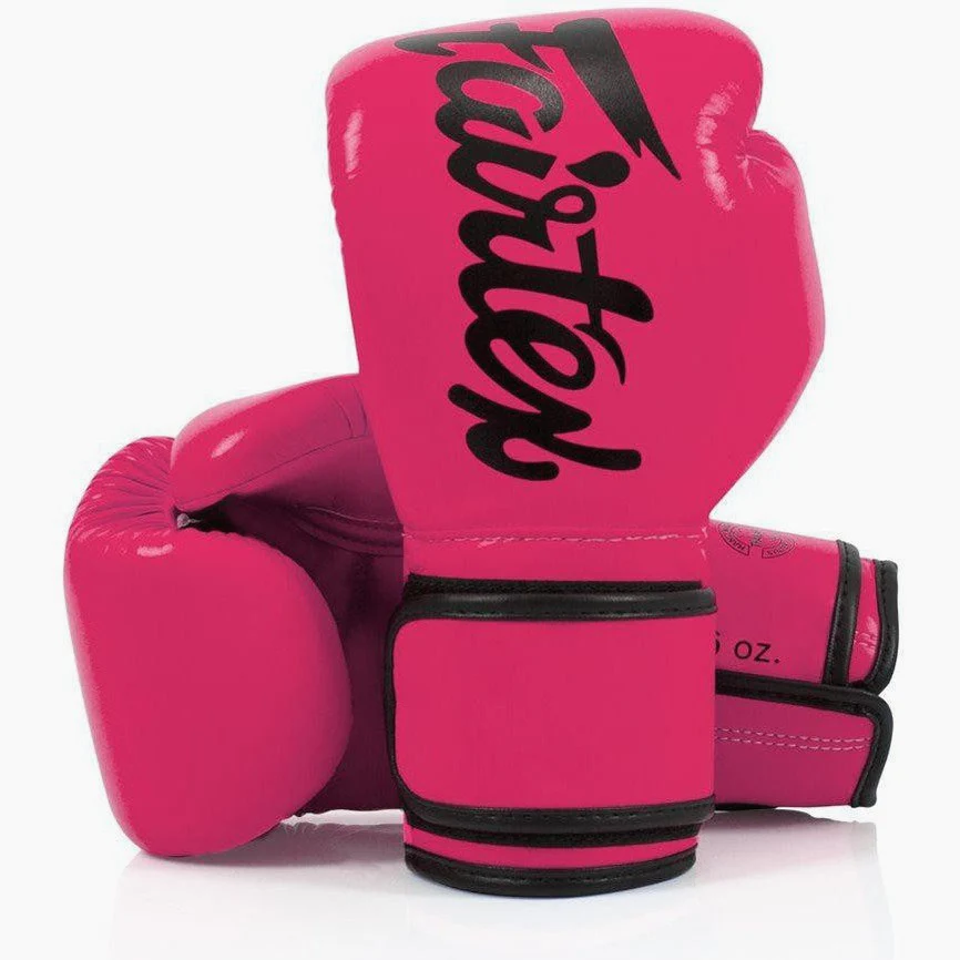 Guantes Muay Thai Fairtex BGV14 Rosa 