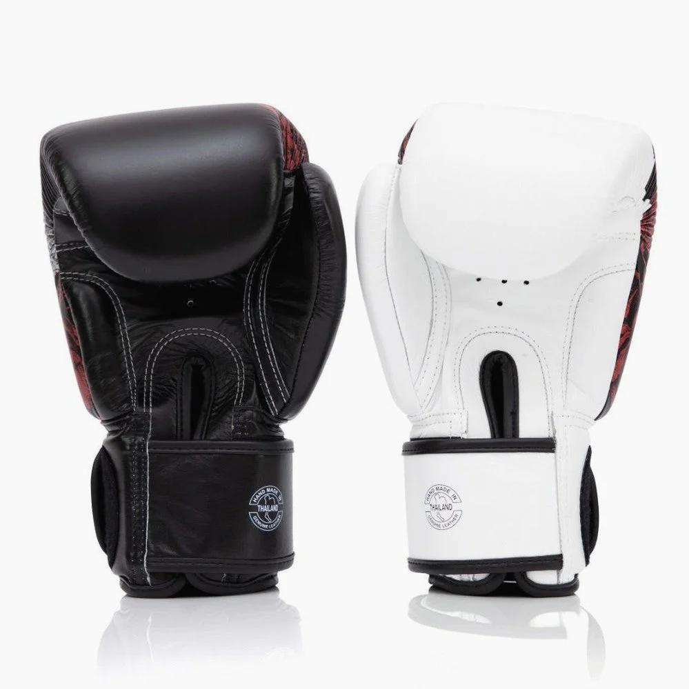 Guantes Muay Thai Fairtex BGV24 The Beauty of Survival con caja de madera - Image 5
