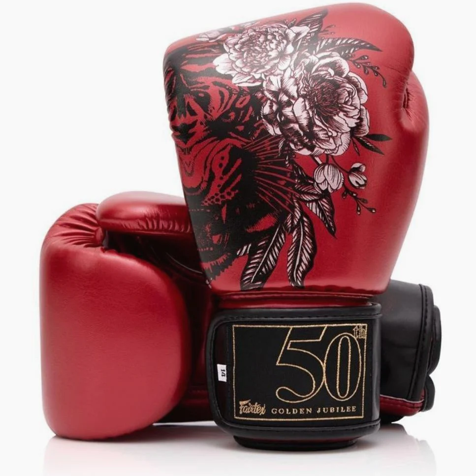 Guantes Muay Thai Fairtex Golden Jubilee