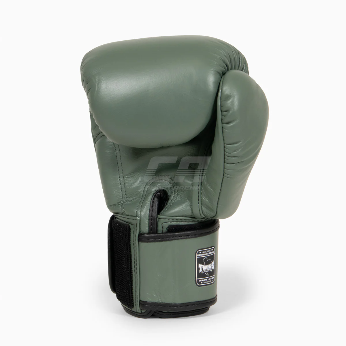 Guantes Muay Thai Twins Special BGVL3 Verde militar - Image 4