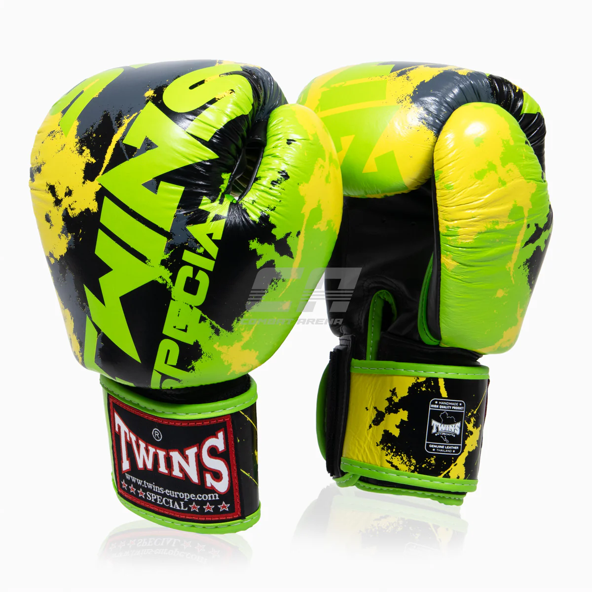 Guantes Muay Thai Twins Special FBGVL3 Candy Verde  - Image 2