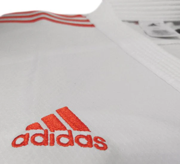 Karategui Adidas Kumite Adilight Primegreen WKF Rayas Rojas  - Image 6