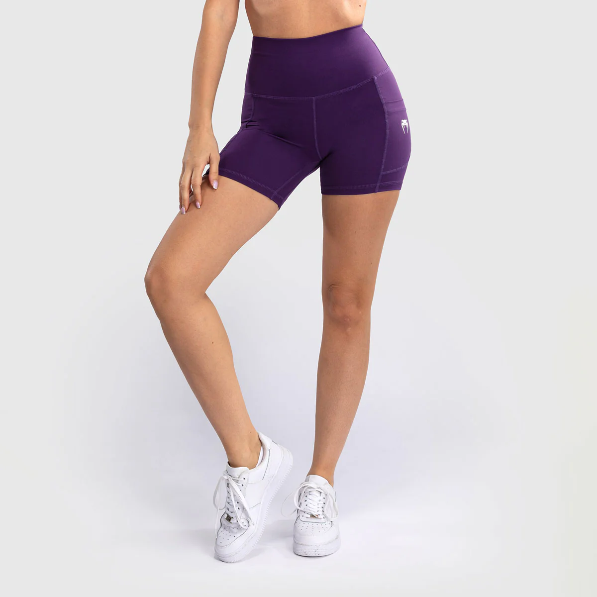 Leggings cortos Mujer Venum Essential Violeta 