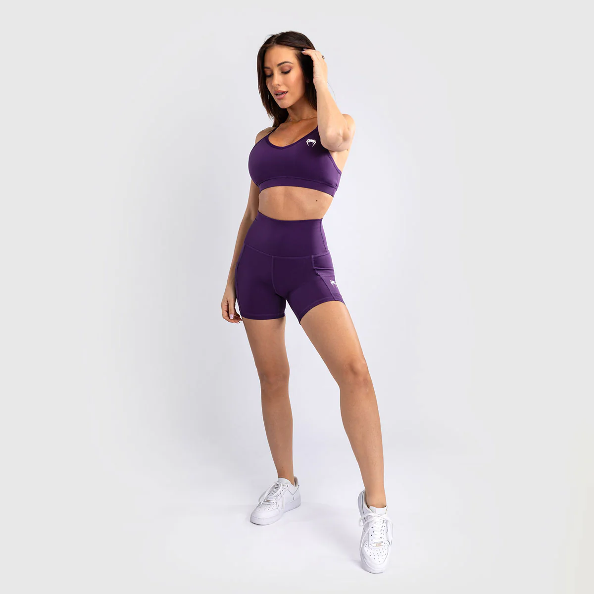 Leggings cortos Mujer Venum Essential Violeta  - Image 2