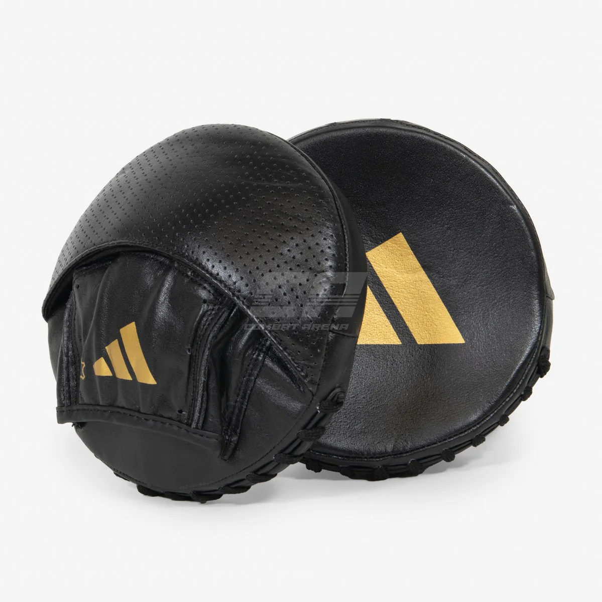 Manoplas de boxeo Adidas Pro disk Negro-oro 