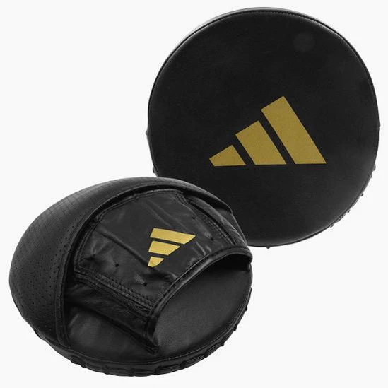 Manoplas de boxeo Adidas Pro disk Negro-oro  - Image 9