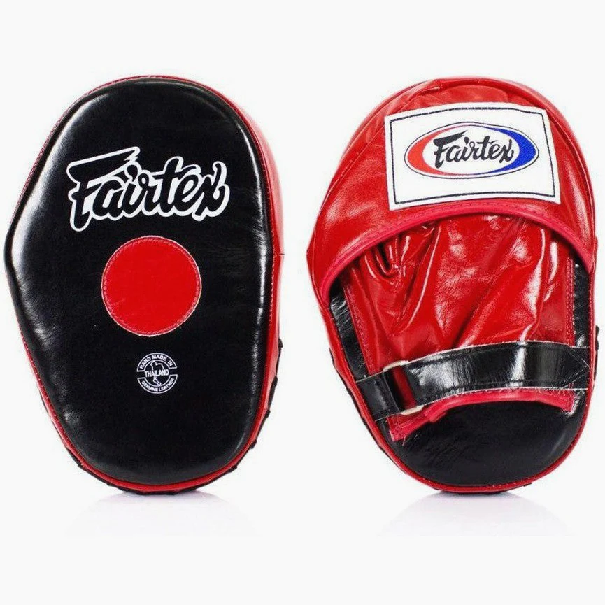 Manoplas de boxeo Fairtex Classic Pro FMV10 Negro-rojo  - Image 2
