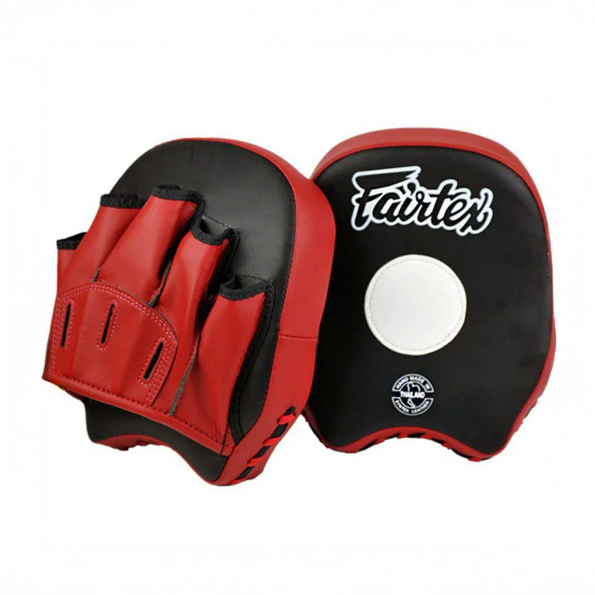 Manoplas de boxeo Fairtex Short FMV14 Negro-rojo  - Image 2