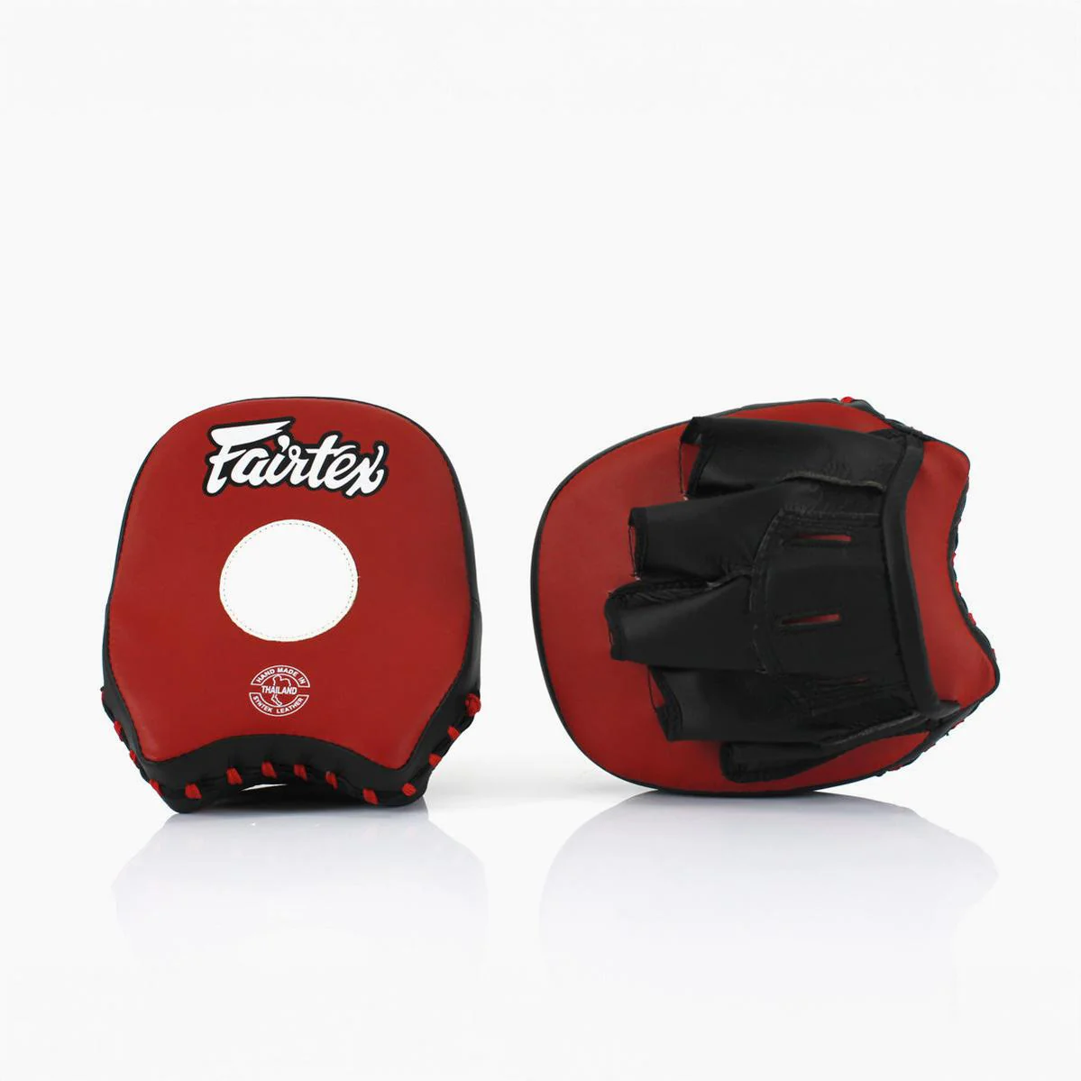 Manoplas de boxeo Fairtex Corto FMV14 Rojo-negro  - Image 3