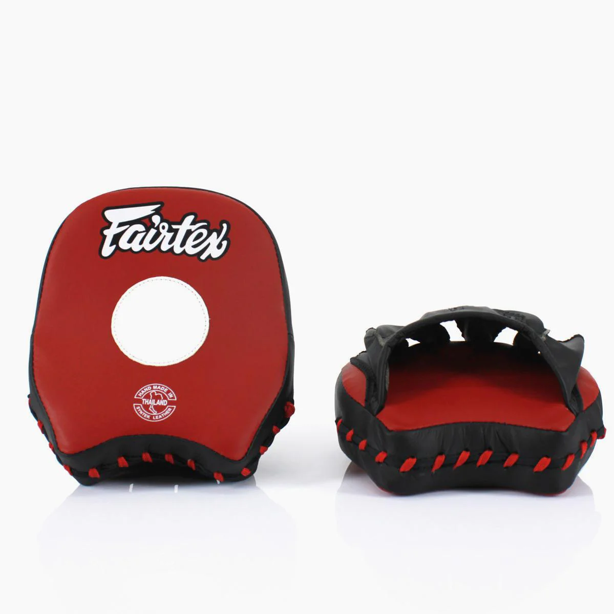 Manoplas de boxeo Fairtex Corto FMV14 Rojo-negro  - Image 4