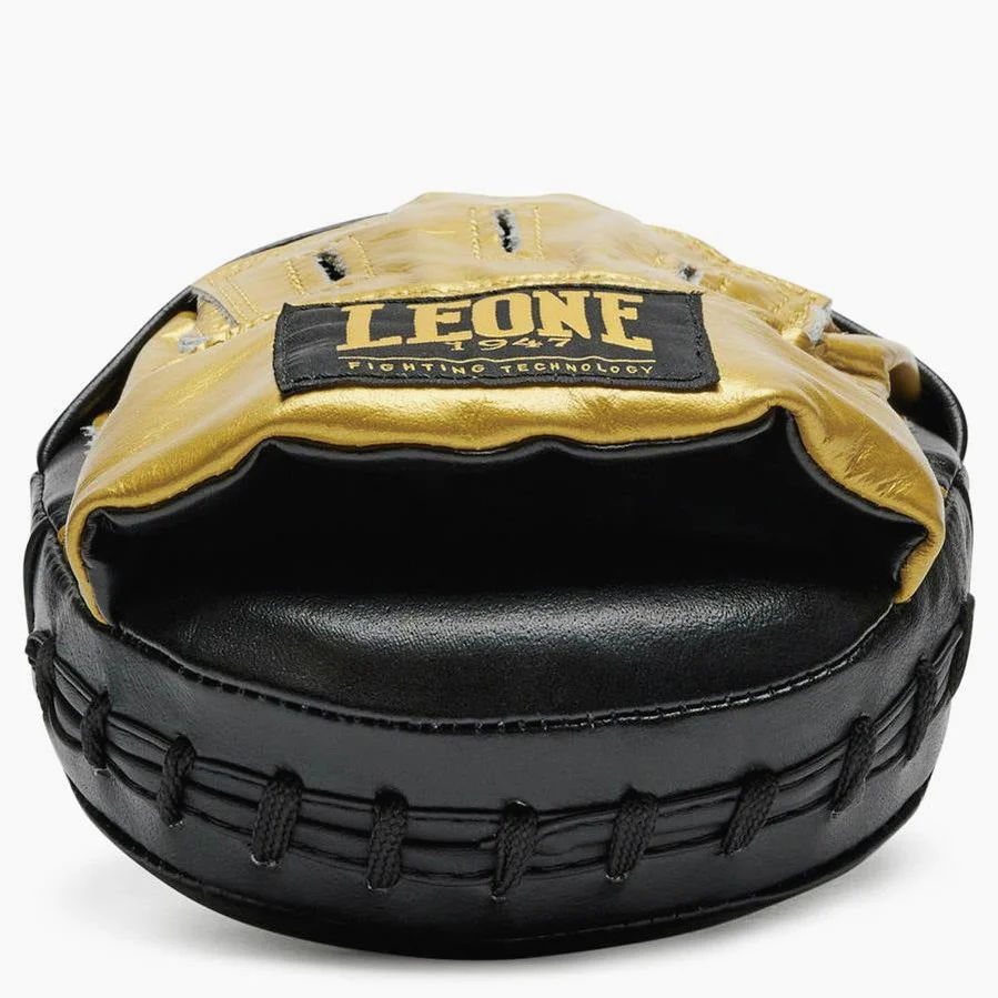 Manoplas de boxeo Leone Speed Línea GM510 Negro-oro  - Image 4