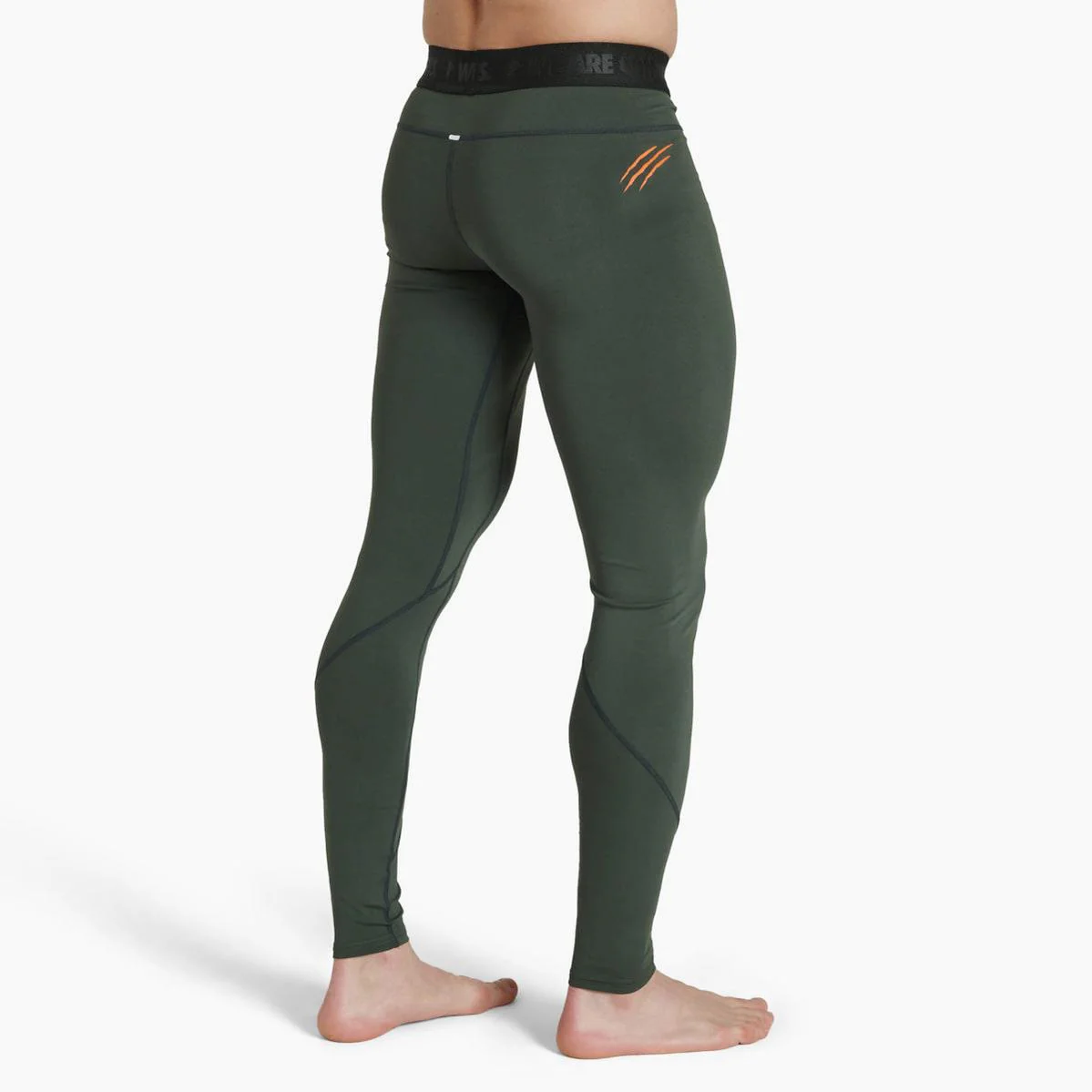 Pantalones a compresión Leone Primal Instinct AB930 Verde  - Image 2