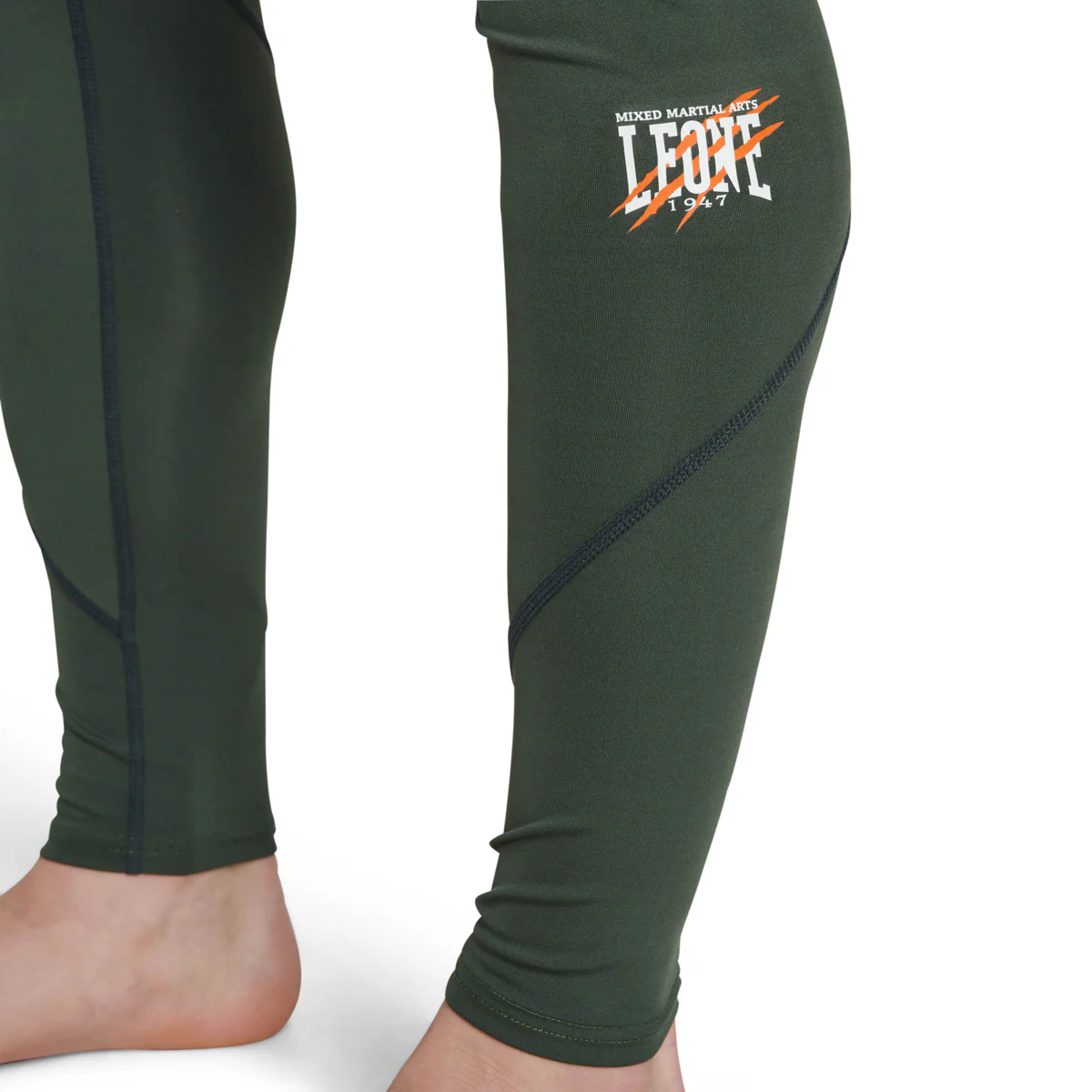 Pantalones a compresión Leone Primal Instinct AB930 Verde  - Image 3