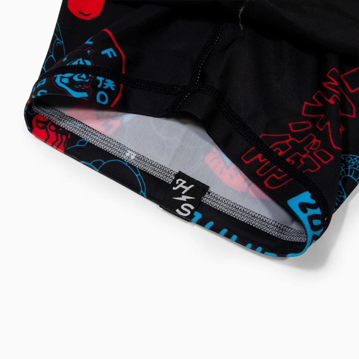 Pantalones cortos a compresión Half Sumo Black Mamba Neon  - Image 12