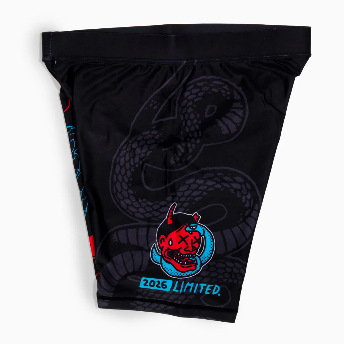 Pantalones cortos a compresión Half Sumo Black Mamba Neon  - Image 6