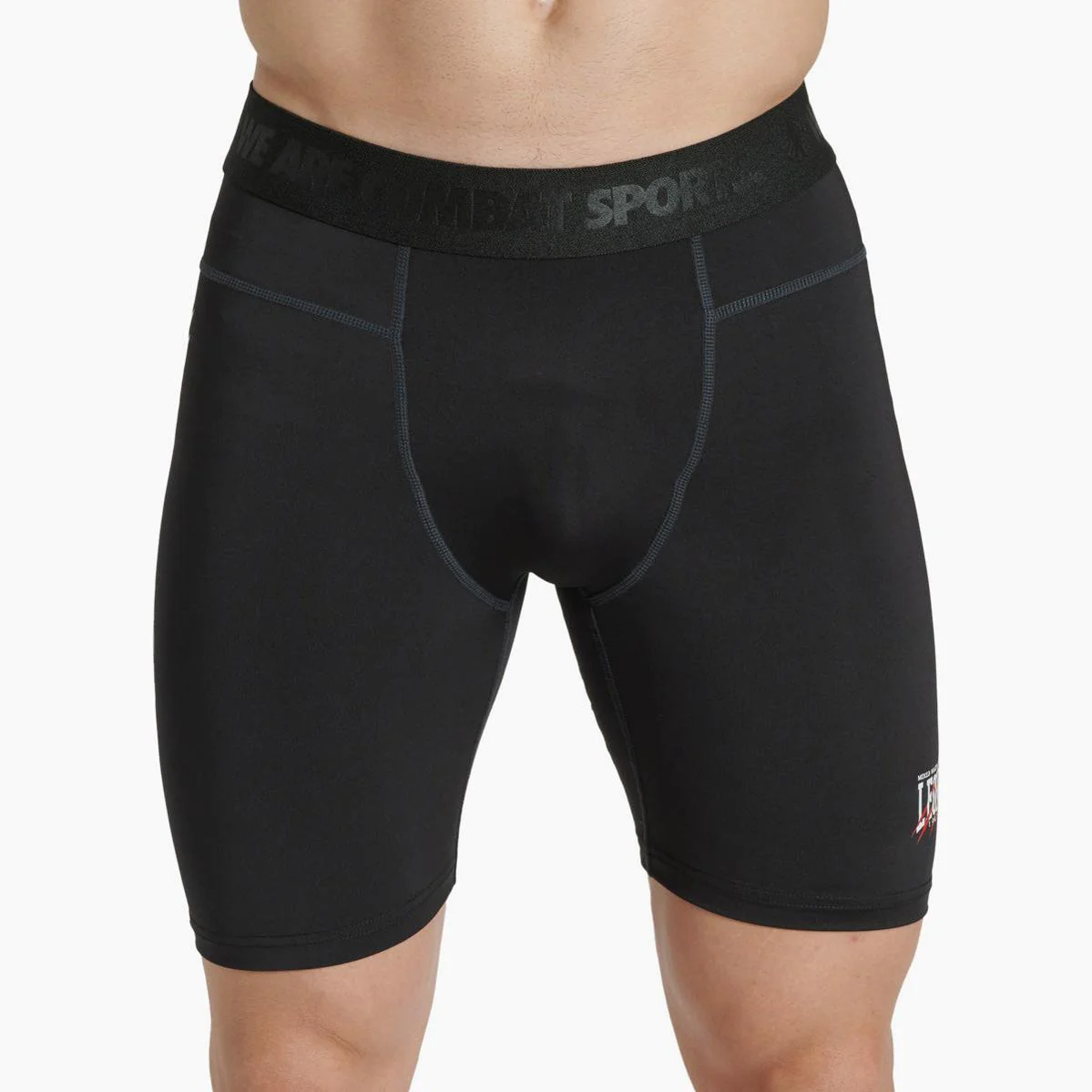 Pantalones cortos a compresión Leone Primal Instinct AB929 Negro 