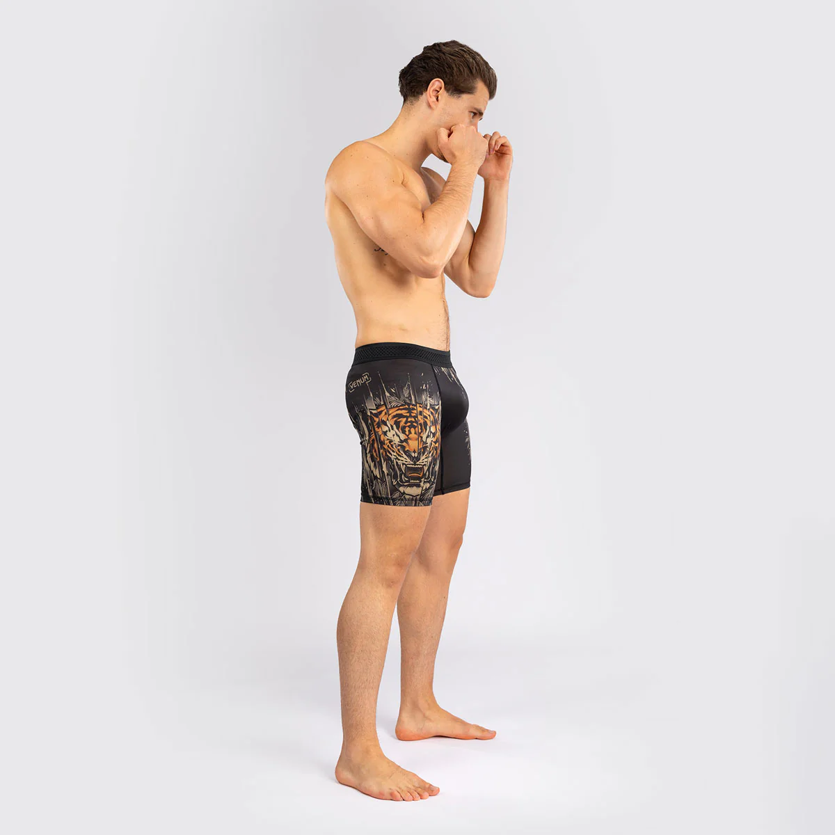 Pantalones cortos a compresión Venum Tigre Negro - Image 2