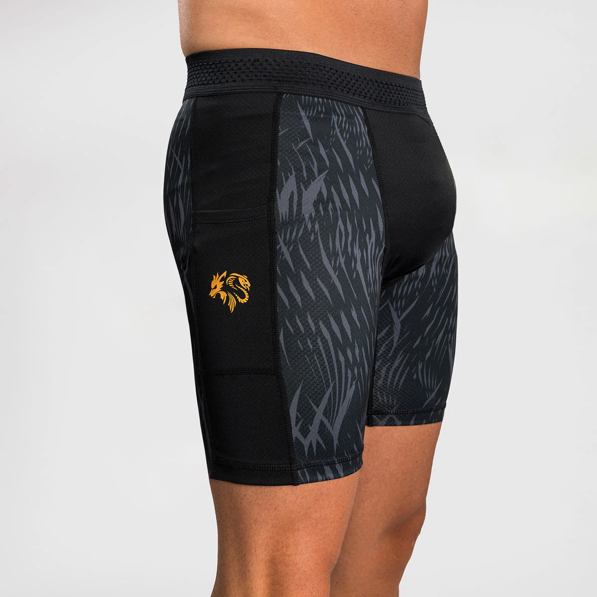 Pantalones cortos a compresión Venum x Chimaev Wild Borz Negro  - Image 5