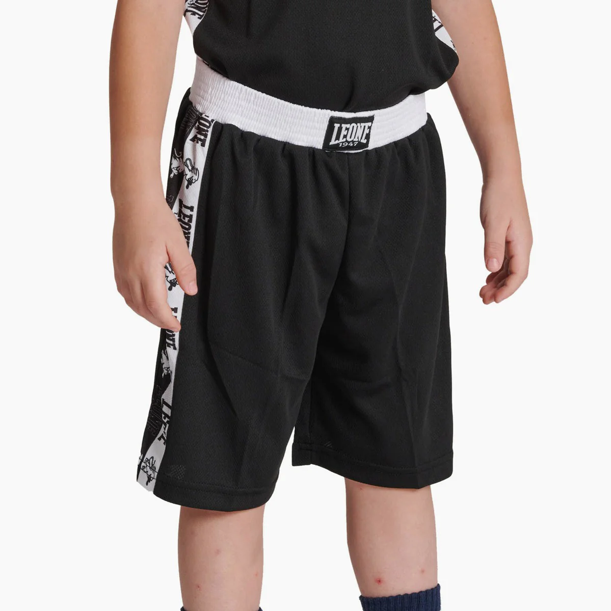 Pantalones cortos niño boxeo niño Leone Iconic AB232J  - Image 7