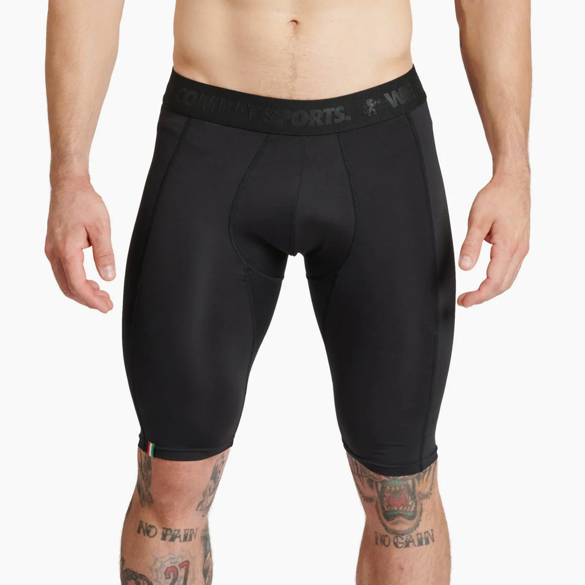 Pantalones cortos a compresión Leone DNA ABX713 