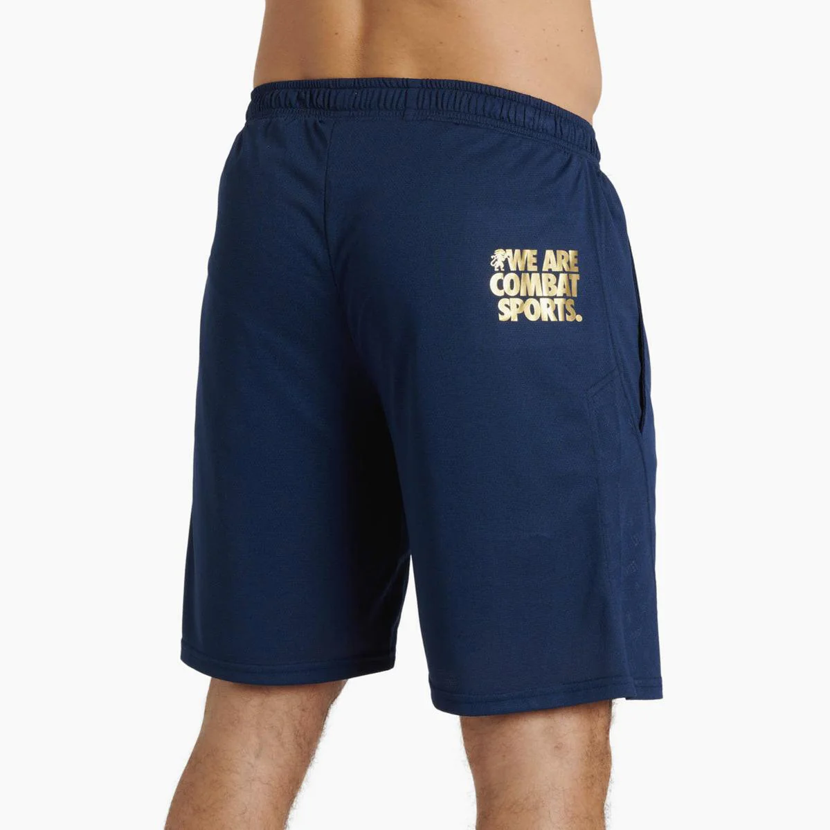 Pantalones cortos de entrenamiento Leone DNA ABX726 Azul - Image 2