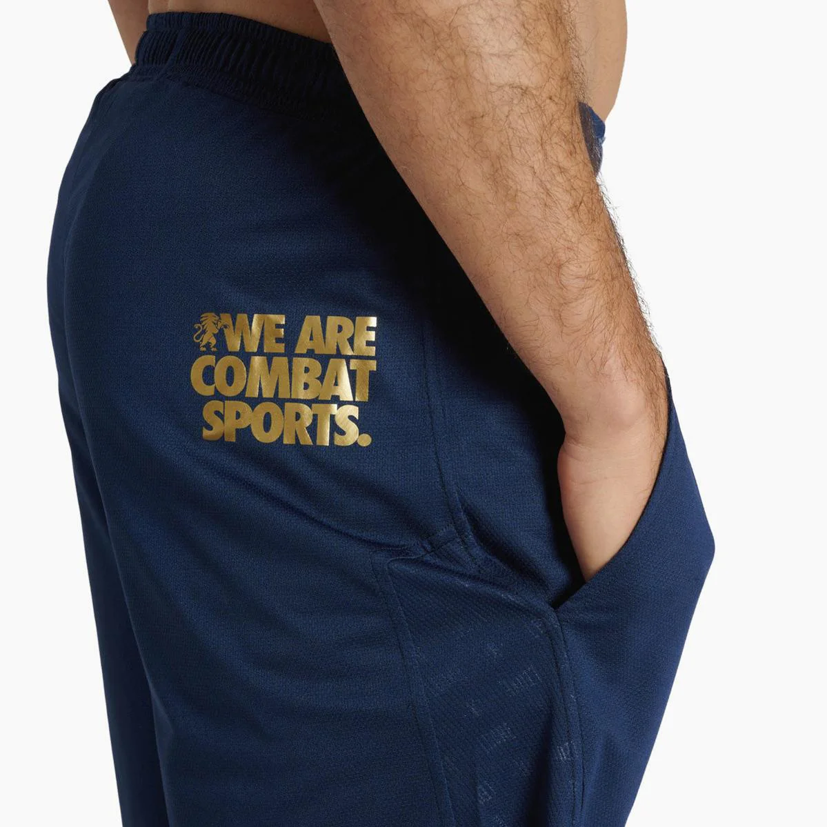 Pantalones cortos de entrenamiento Leone DNA ABX726 Azul - Image 3