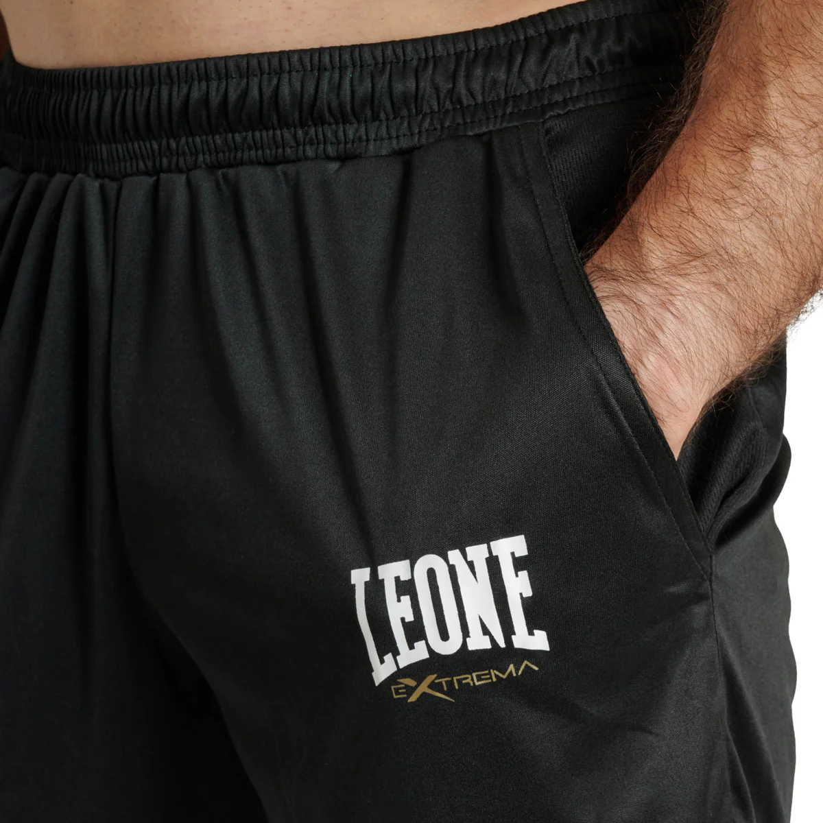 Pantalones cortos de entrenamiento Leone Logo ABX121 Negro  - Image 3
