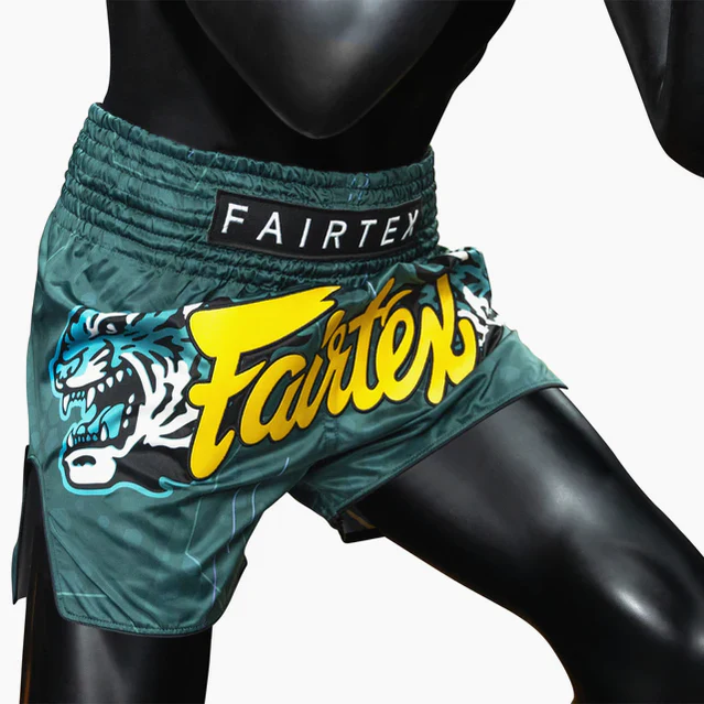 Pantalones cortos kick-tailandés Fairtex BS1952 Jungle Hunter - Image 4