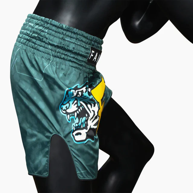 Pantalones cortos kick-tailandés Fairtex BS1952 Jungle Hunter - Image 5