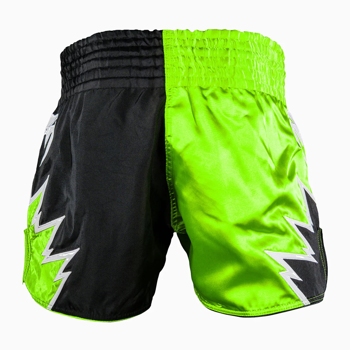 Pantalones cortos kick-tailandés Venum Inferno 2.0 Verde-negro  - Image 5