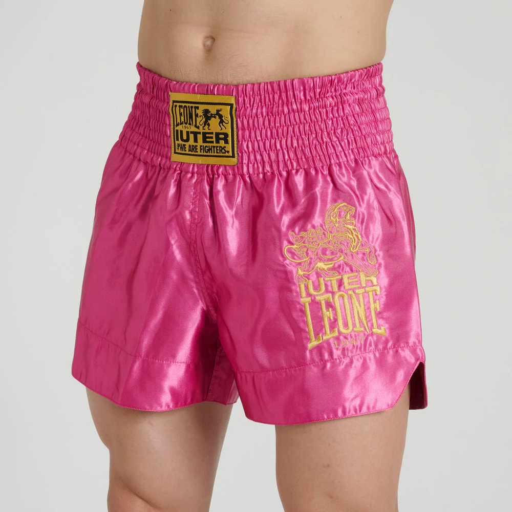 Pantalones cortos kick-thai Leone IUTER AB02IU Fucsia 