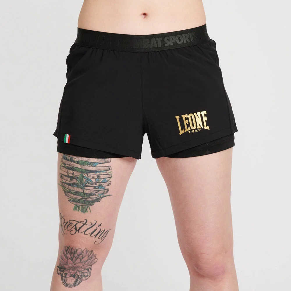 Pantalones cortos mujer Leone DNA ABX722 