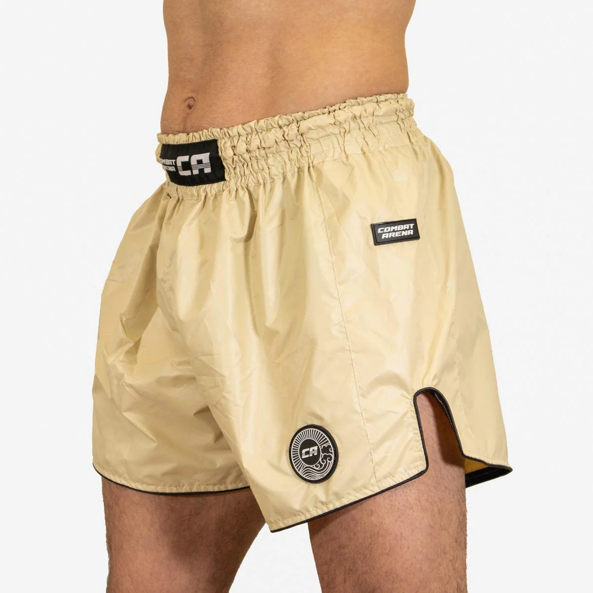 Pantalones kick-thai Combat Arena Light Tech Blanco crema  - Image 2