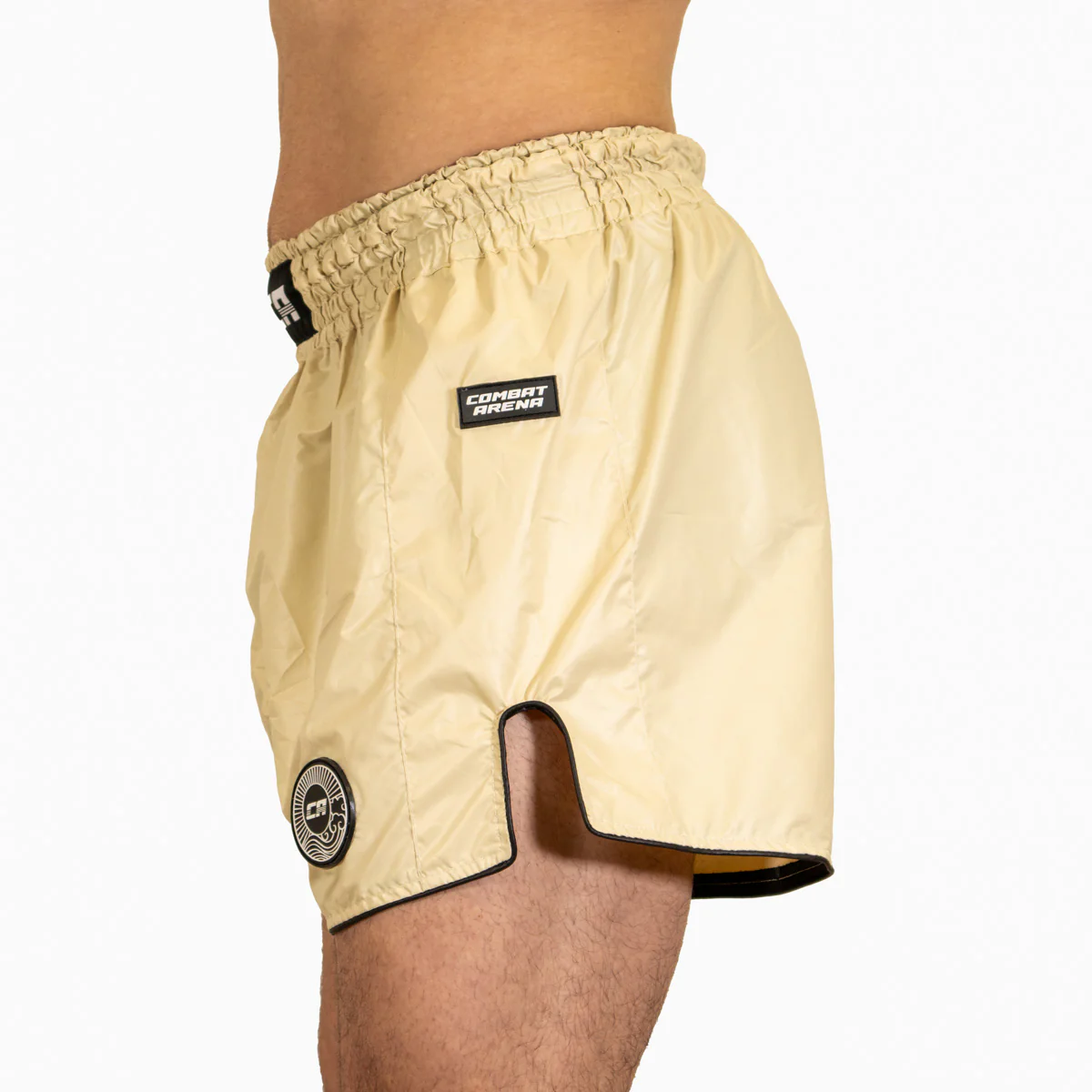 Pantalones kick-thai Combat Arena Light Tech Blanco crema  - Image 3