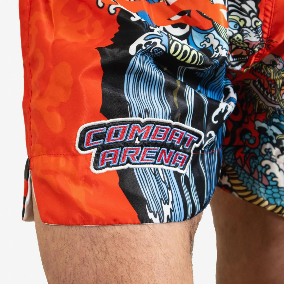 Pantalones kick-thai Combat Arena Yin Yang Battle Rojo  - Image 11