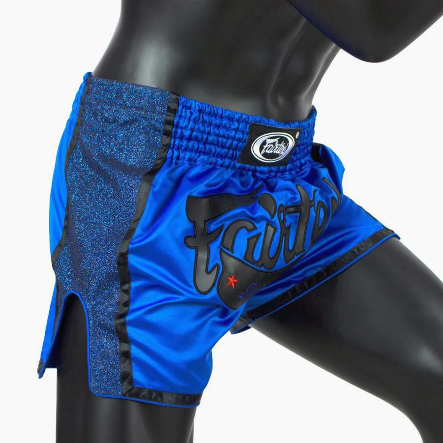 Pantalones kick-thai Fairtex BS1702 Azul  - Image 4