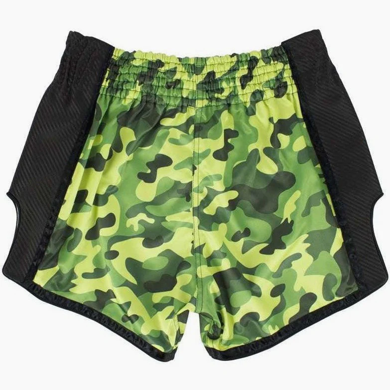 Pantalones kick-thai Fairtex BS1710 Camo Verde  - Image 4