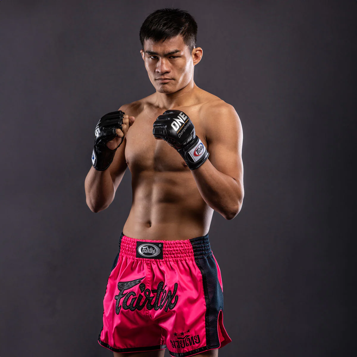Pantalones kick-thai Fairtex BS1714 Rosa - Image 5
