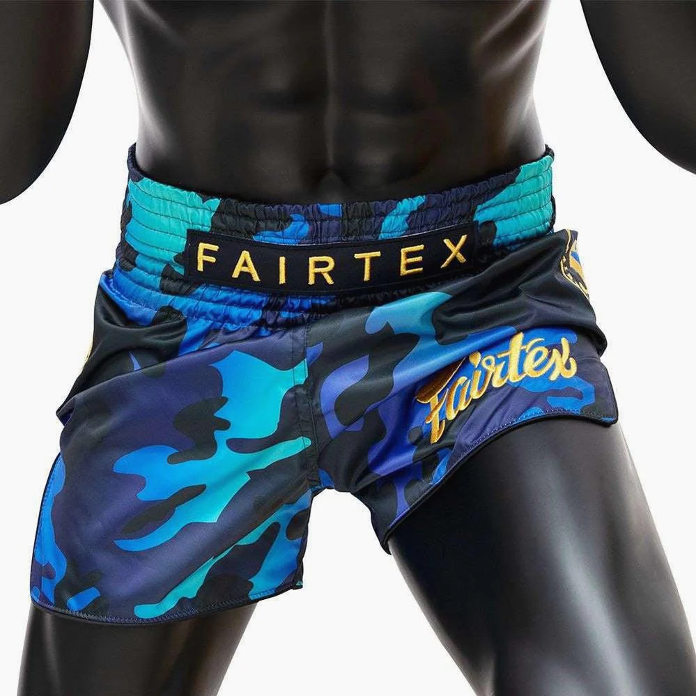 Pantalones kick-thai Fairtex BS1916 Luster de Jubileo de Oro  - Image 4