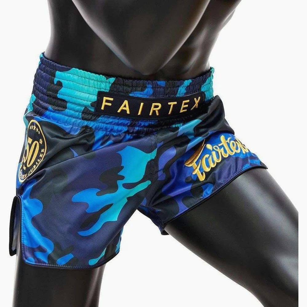 Pantalones kick-thai Fairtex BS1916 Luster de Jubileo de Oro  - Image 5