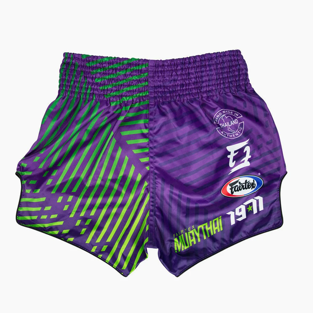 Pantalones kick-thai Fairtex BS1922 Corredor Violeta  - Image 2