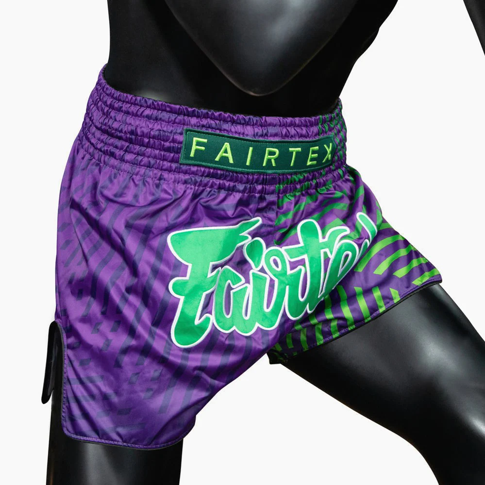 Pantalones kick-thai Fairtex BS1922 Corredor Violeta  - Image 5