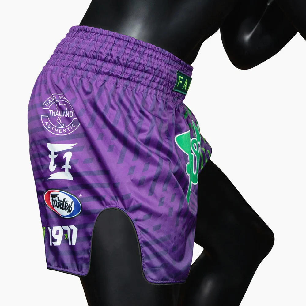 Pantalones kick-thai Fairtex BS1922 Corredor Violeta  - Image 6
