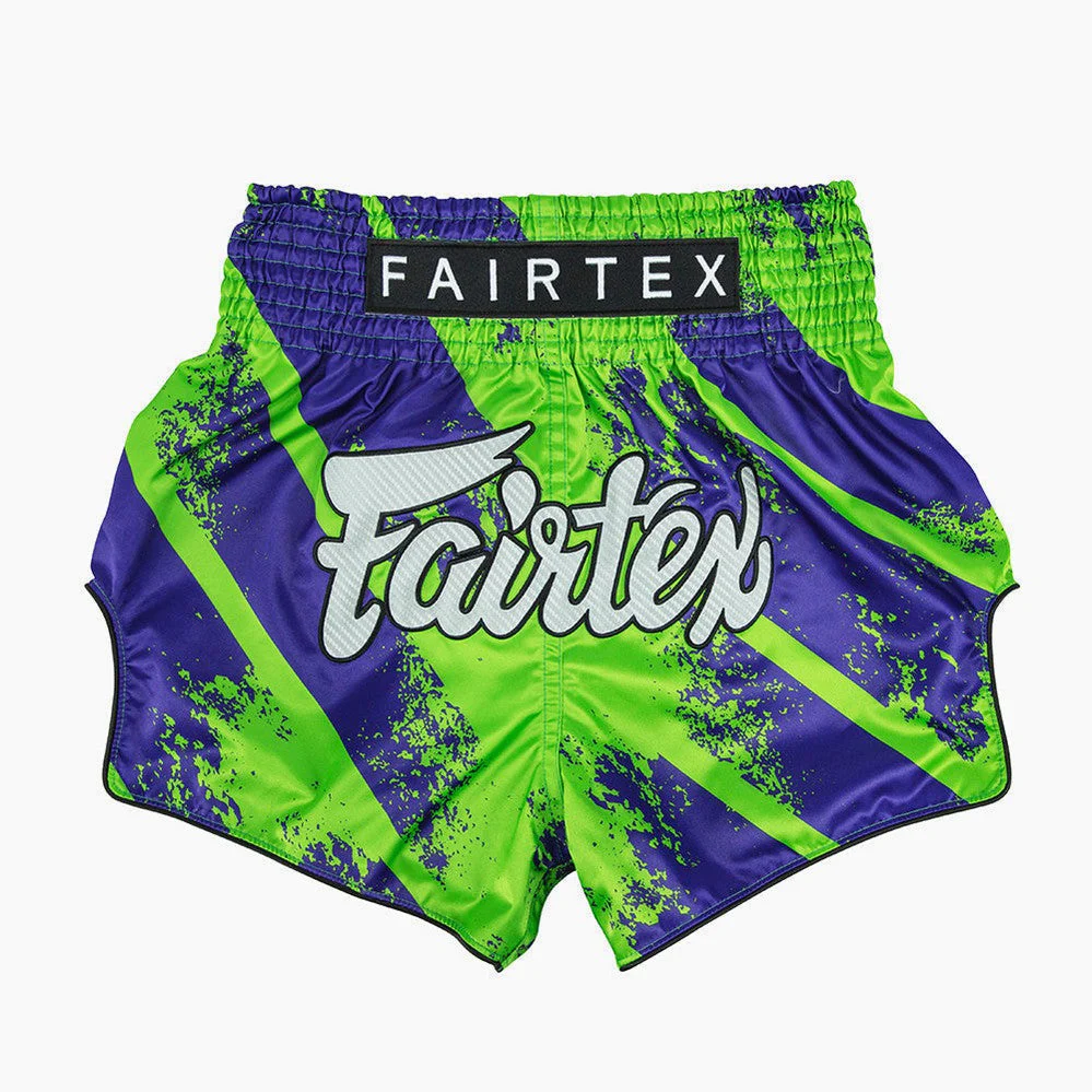 Pantalones kick-thai Fairtex BS1928 Street King Verde 