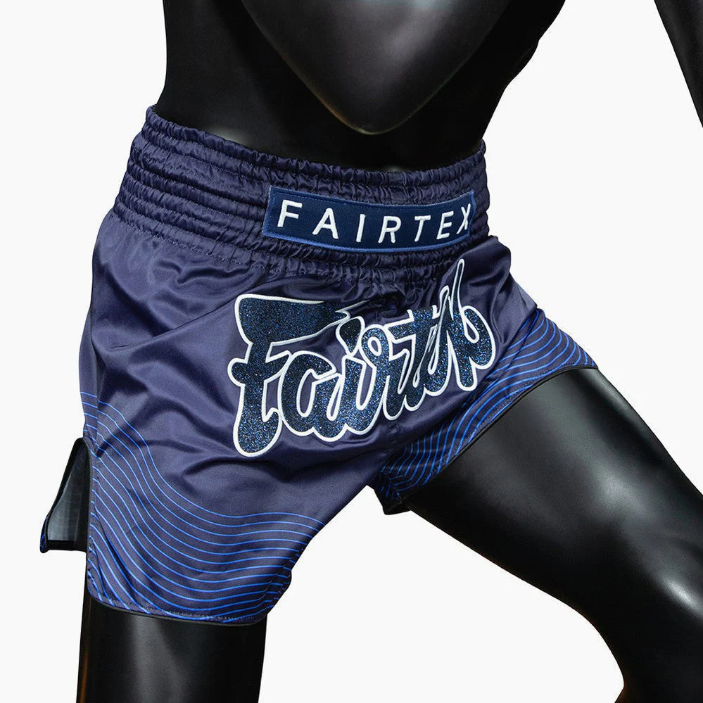 Pantalones kick-thai Fairtex BS1930 Blue Ocean  - Image 5